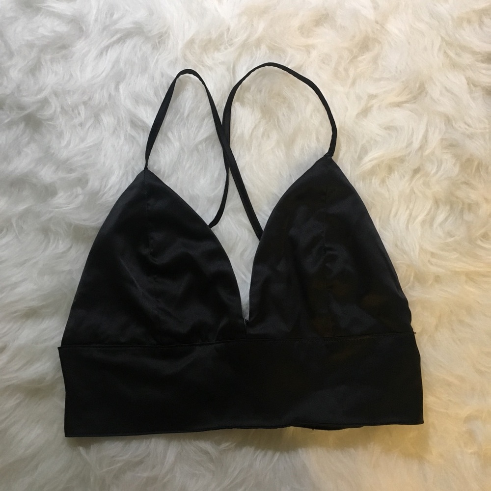 Black bralette